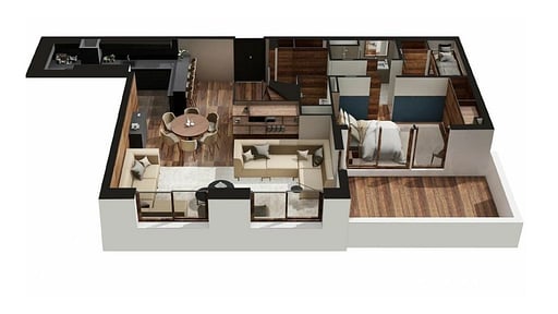Apartment Les Ancolies 31 Plan
