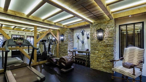 Chalet Les Bastidons Salle de gym