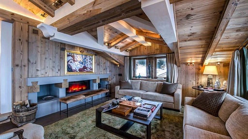 Chalet Les Bastidons Salon 