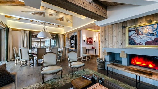 Chalet Les Bastidons Salon 