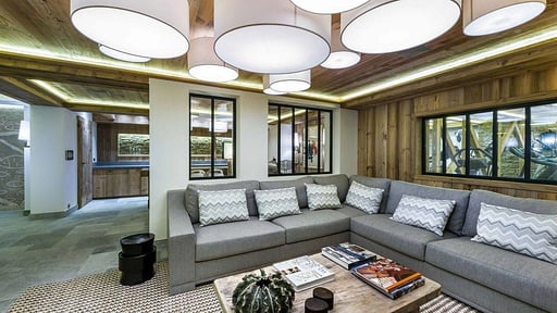 Chalet Les Bastidons Salon 
