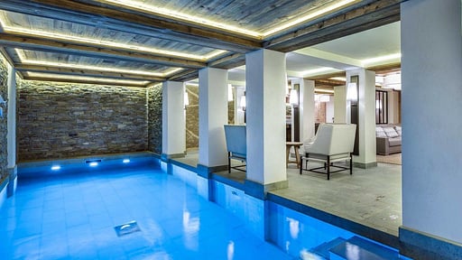 Chalet Les Bastidons Piscine