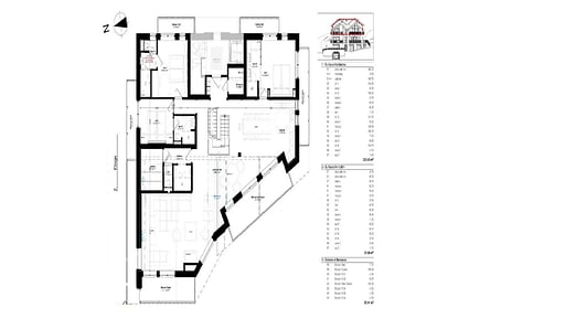 Apartment Les Belles Alpes 4 Grundriss