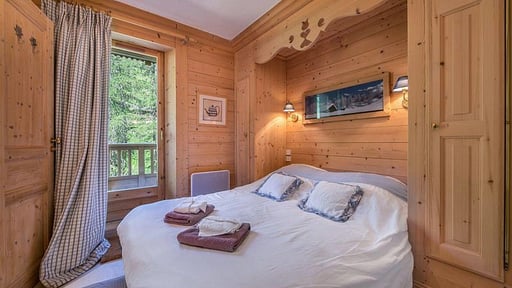 Chalet Les Danaides Slaapkamer 1