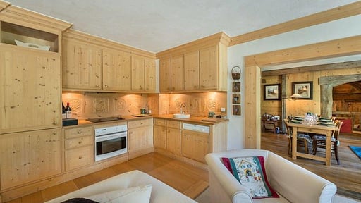 Chalet Les Danaides Kitchen