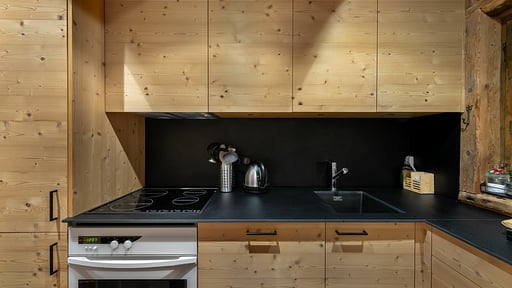 Chalet Les Danaides Kitchen