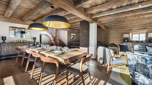 Chalet Les Voutes Eethoek