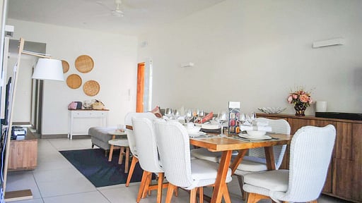 L'Escale Seaview Apartment Eethoek