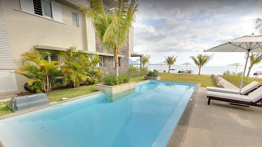L'Escale Seaview Apartment Zwembad