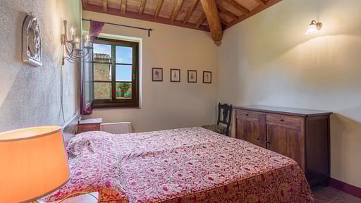 Libbiano Apartment Schlafzimmer 2