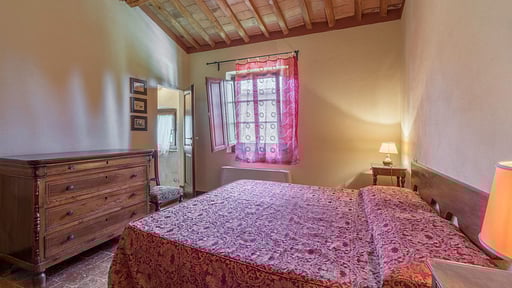 Libbiano Apartment Schlafzimmer 1