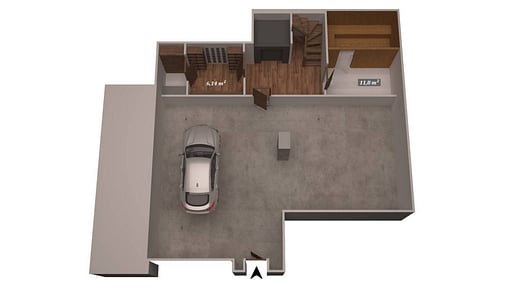Chalet Libellule Floor plan