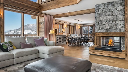Chalet Libellule Living room