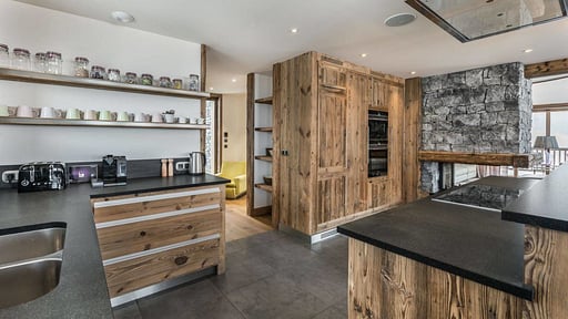 Chalet Libellule Kitchen
