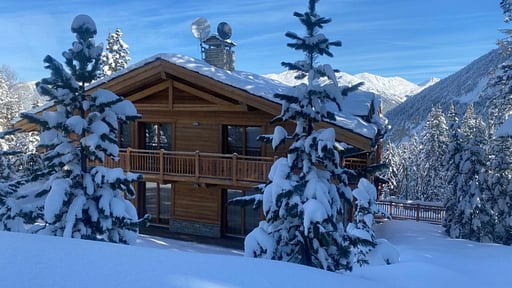 Chalet Licorne des Neiges Umgebung