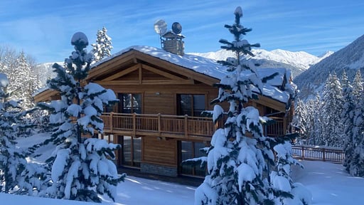 Chalet Licorne des Neiges Umgebung