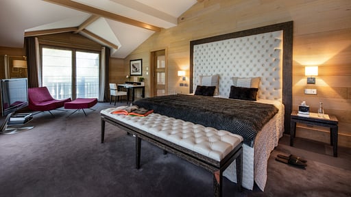 Chalet Licorne des Neiges Schlafzimmer 1