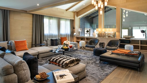 Chalet Licorne Living room
