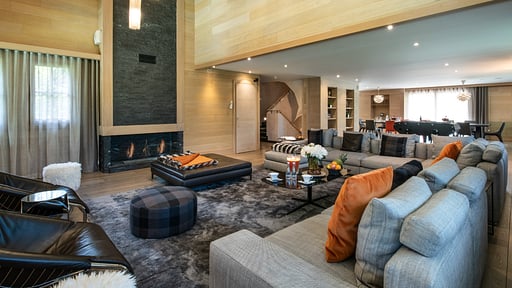 Chalet Licorne Living room
