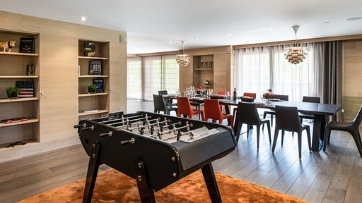 Chalet Licorne Dining area