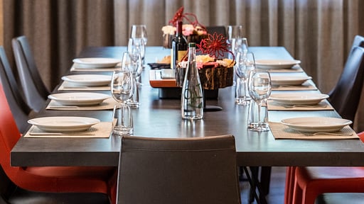 Chalet Licorne Dining area