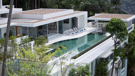 Lime Samui 15 Villa Drone pictures