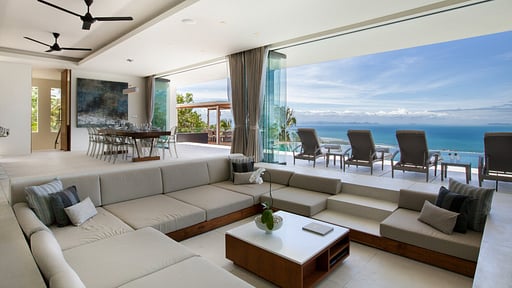 Lime Samui 15 Villa Living room 3