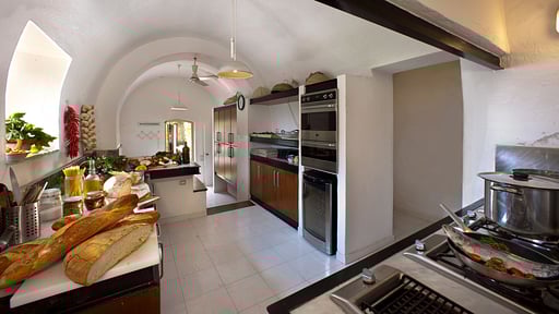 Limonaia Villa Kitchen