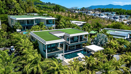 Lion Villa Drone pictures