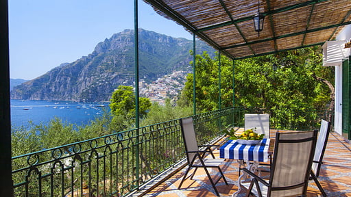 Villa Lo Scoglio Terrace/Veranda