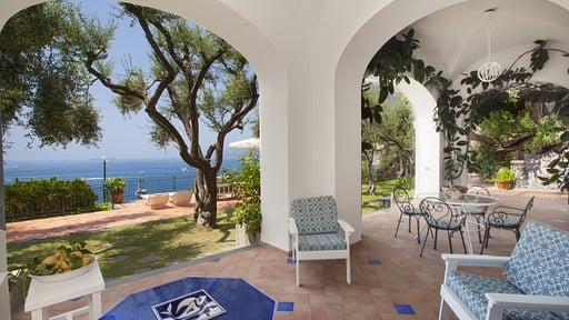 Villa Lo Scoglio Terrace/Veranda