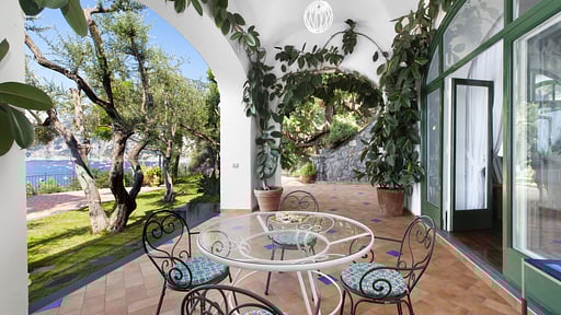 Villa Lo Scoglio Terrace/Veranda