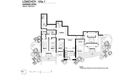 Villa Lomchoy Floor plan