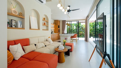 Loona Palm Seseh 2 Woonkamer