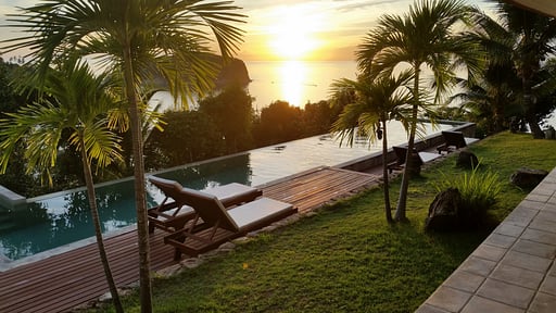 Lord Jim Retreat Villa Swimming pool