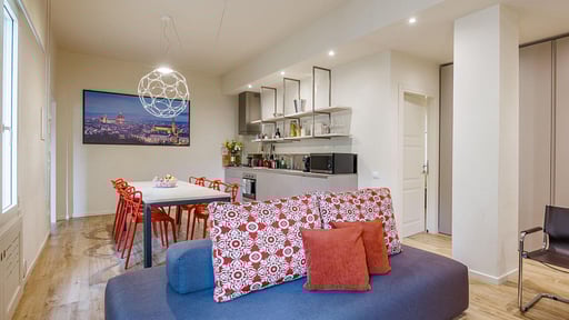 Lucy Charming Apartment Woonkamer