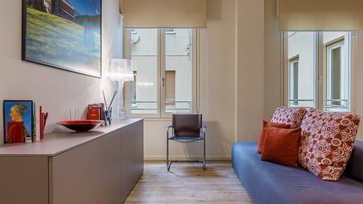 Lucy Charming Apartment Woonkamer