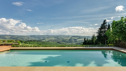 Luxury Chianti Four Zwembad