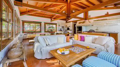 Luxury Villa El Vila Living room