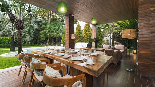 M Villa 318 Canggu Dining area 2