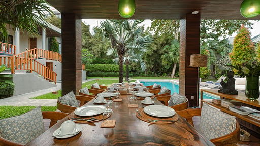 M Villa 318 Canggu Dining area 2