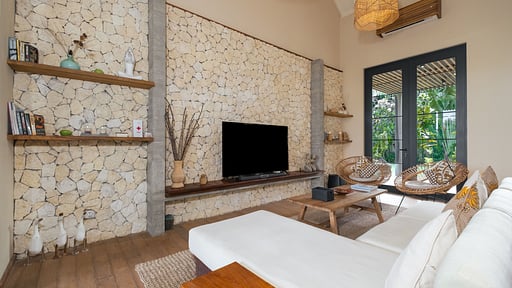 M Villa 318 Canggu Living room