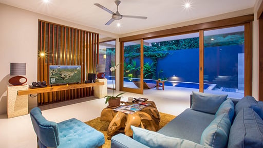 Maca Villa Umalas Tiga Estate Living room