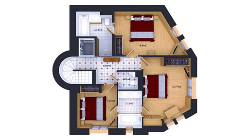 Chalet Madeleine Plano de Suelo