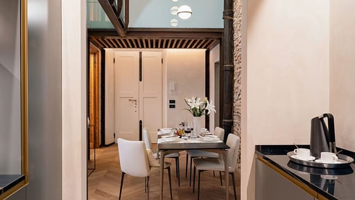 Maestri Di Pietra Apartment Eethoek