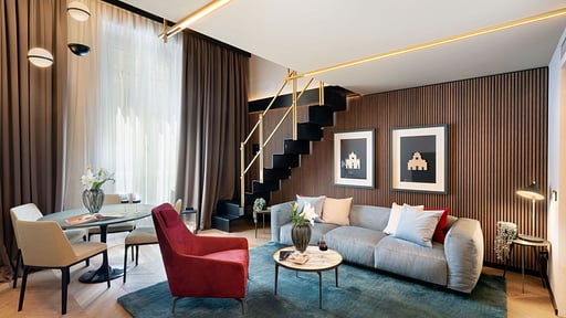 Maestri Di Pietra Apartment Woonkamer 1