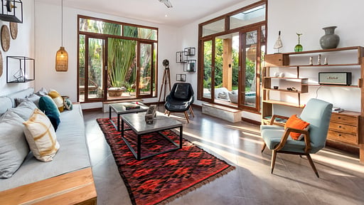 Magma House Living room