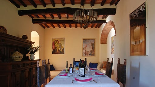 Villa Magrini Dining area