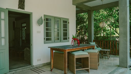 Maharamba House Terraza/balcón