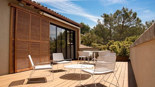 Maison Boisee and Apartment Terrasse/Veranda